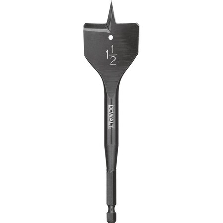 Dewalt DeWalt 1-1/2 in. S X 6 in. L High Speed Steel Spade Drill Bit 1 pc DW1586